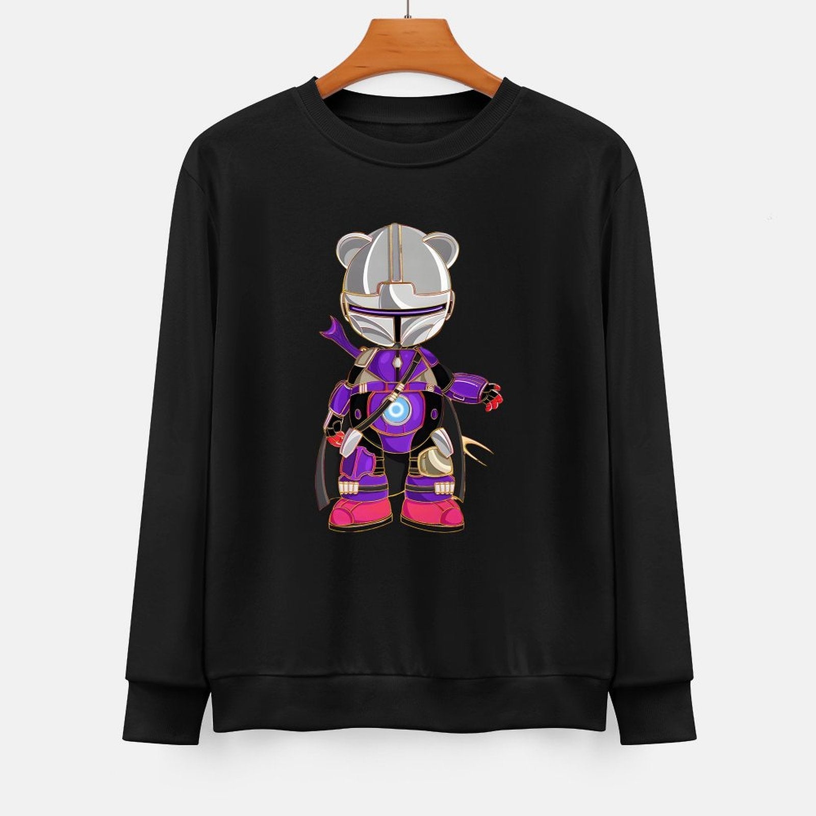 Long Sleeve With Front PatternPure Pocket Tee